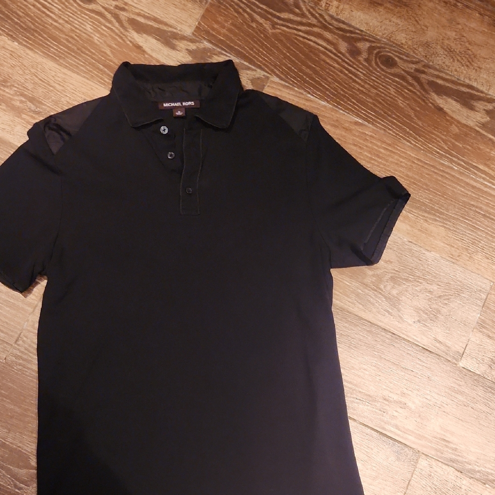 Michael Kors Classic Black Polo Shirt